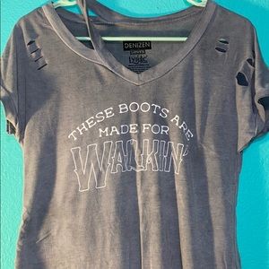 “These Boots Are Made For Walkin’” Levi’s dress-t